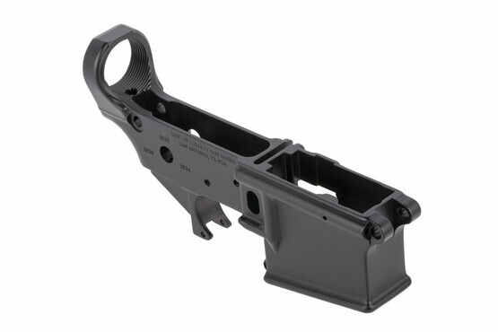 Sons of Liberty Gun Works Lone Star stripped lower receiver is a forged 7075-T6 aluminum lower with high quality finish